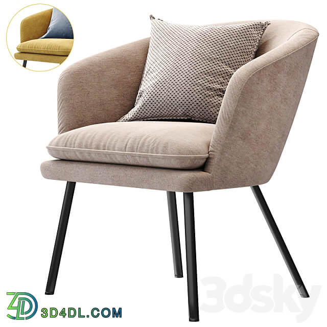 Armchair Dexter from STOOLGROUP 3D Models