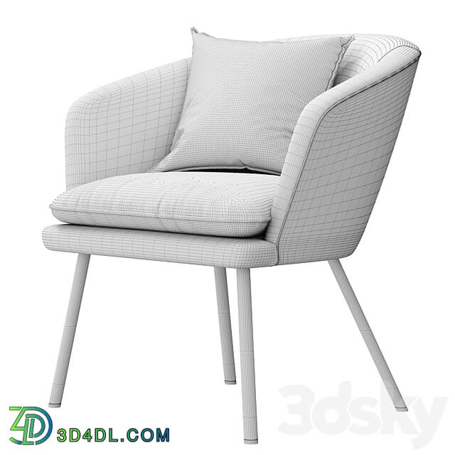 Armchair Dexter from STOOLGROUP 3D Models