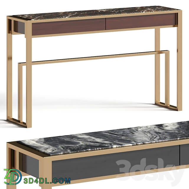 Porus Studio Sutter Console Table 3D Models