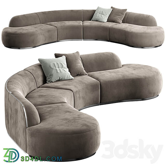 PIERRE M SECTIONAL SOFA 3D Models