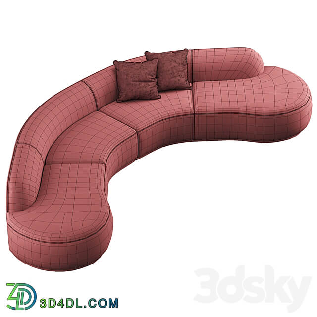 PIERRE M SECTIONAL SOFA 3D Models