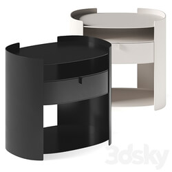 Flou Lotus Bedside Table Sideboard Chest of drawer 3D Models 