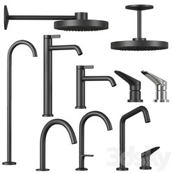 Axor faucets and showers set 1 3D Models 