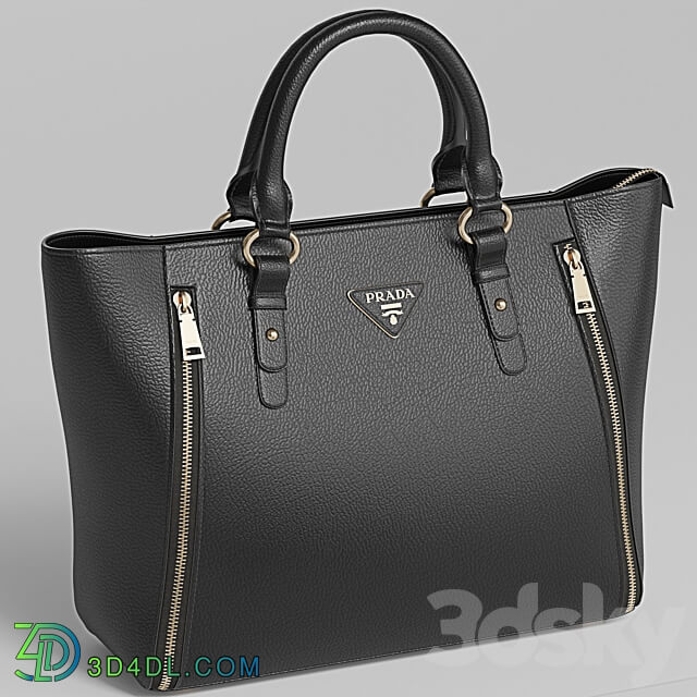 Bag set 8. Prada collection 1 Other decorative objects 3D Models