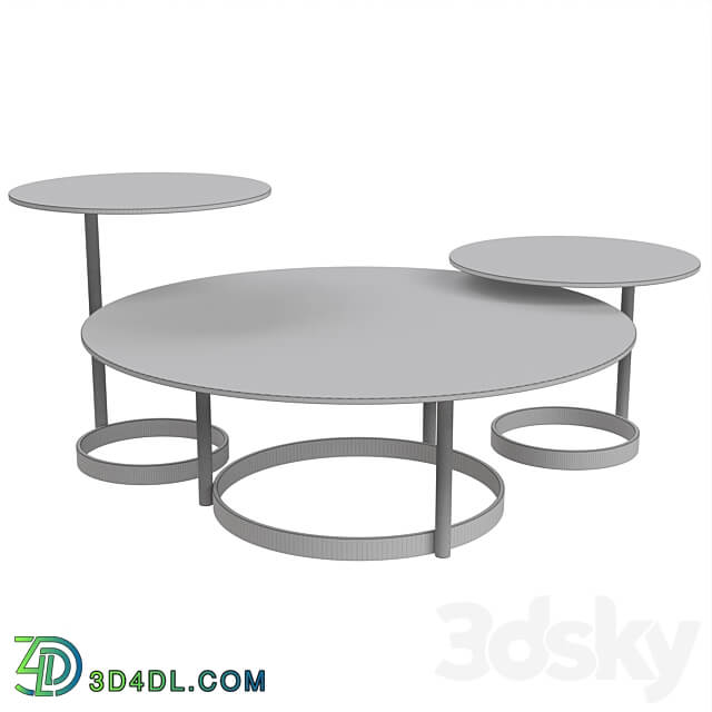 Sposa Coffee Table By Jori 3D Models