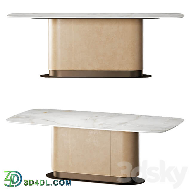 dining table CIPRIANI 3D Models