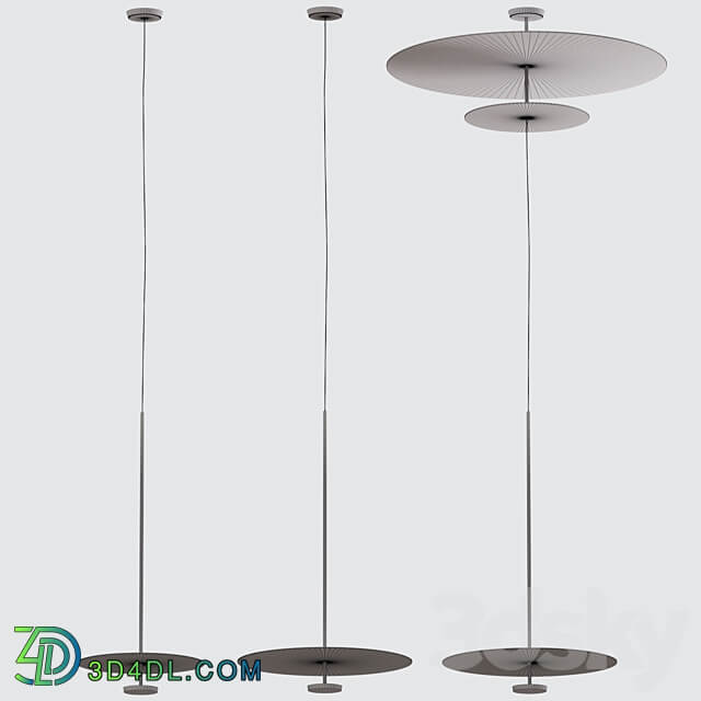 FLAT set by Vibia Pendant light 3D Models