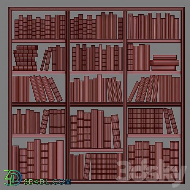 Classic Books 33 3D Models