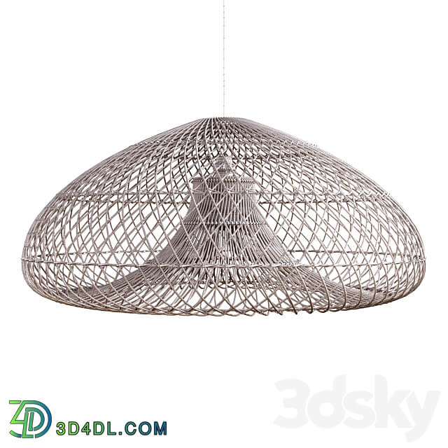 Rattan lamp Titou Pendant light 3D Models