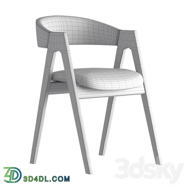 Deephouse Dublin dining chair 3D Models