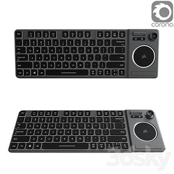 Corsair s Keyboard and mouse PC other electronics 3D Models 