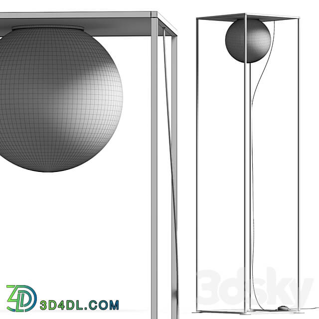 Vesoi Multiplo Floor Lamp 3D Models