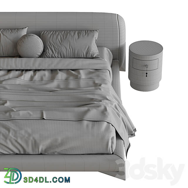 softbay bed Bed 3D Models