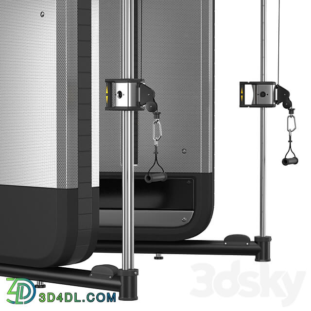 MB430 Dual Adjustable Pulley 3D Models