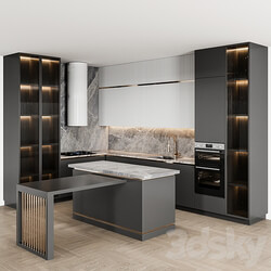 kitchen modern92 Kitchen 3D Models 