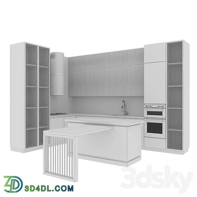 kitchen modern92 Kitchen 3D Models