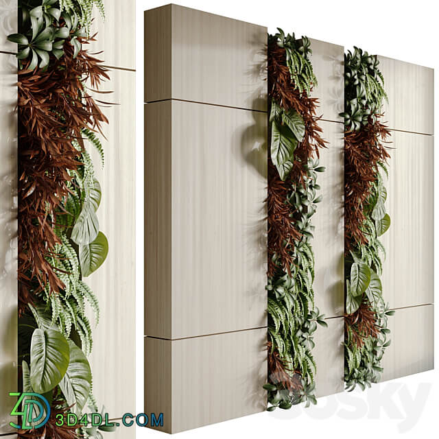 vertical garden 01 3D Models