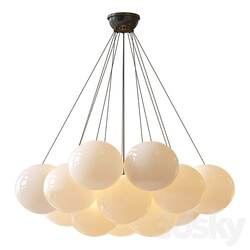 Ogden Chandelier Pendant light 3D Models 