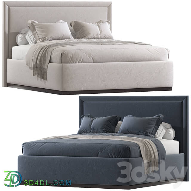 Double bed 67 Bed 3D Models