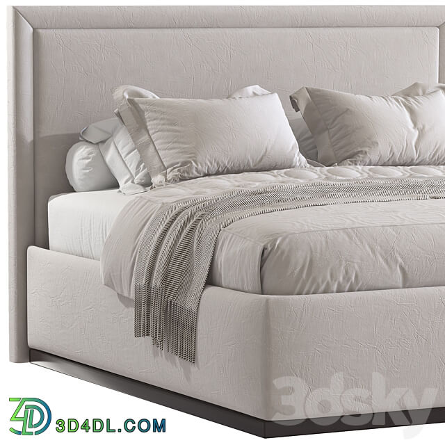 Double bed 67 Bed 3D Models