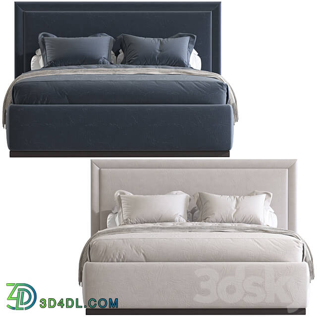 Double bed 67 Bed 3D Models