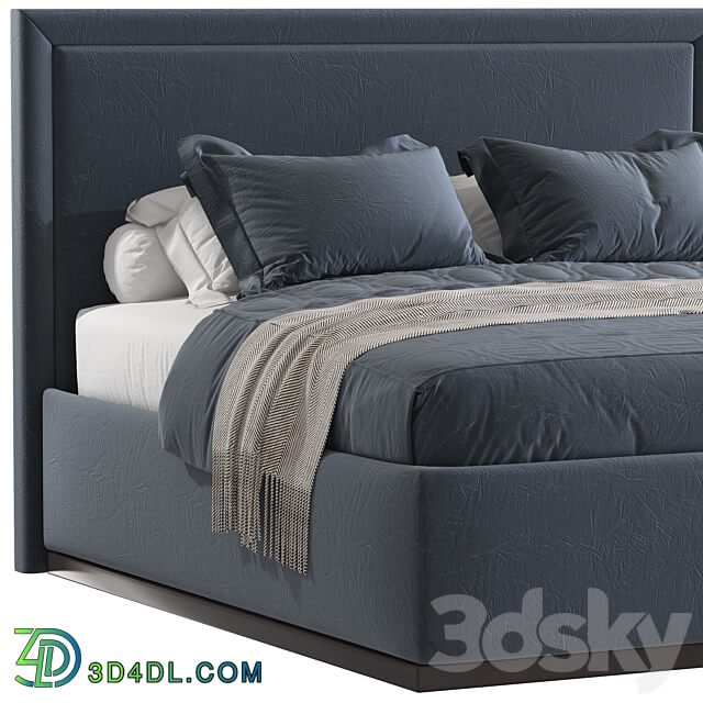 Double bed 67 Bed 3D Models