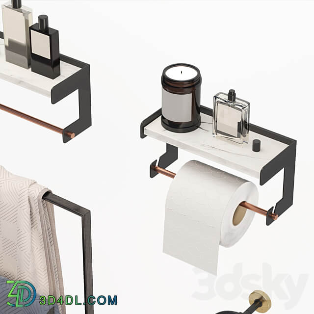 Bathroom accessories03 made company 3D Models