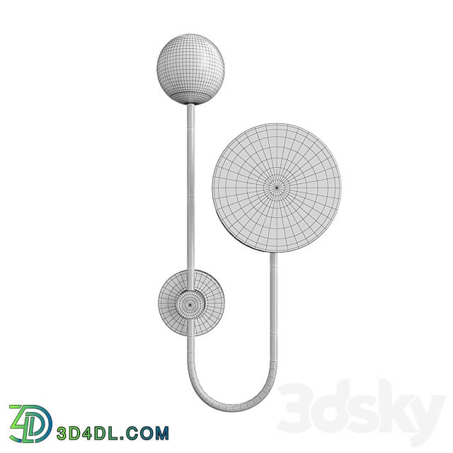 Indirect Light Bathroom wall lamps 3D Models