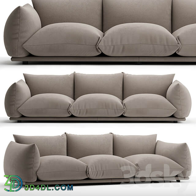 Sofa Arflex Marenco 3D Models