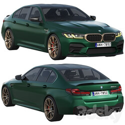 BMW M5 CS 2022 3D Models 