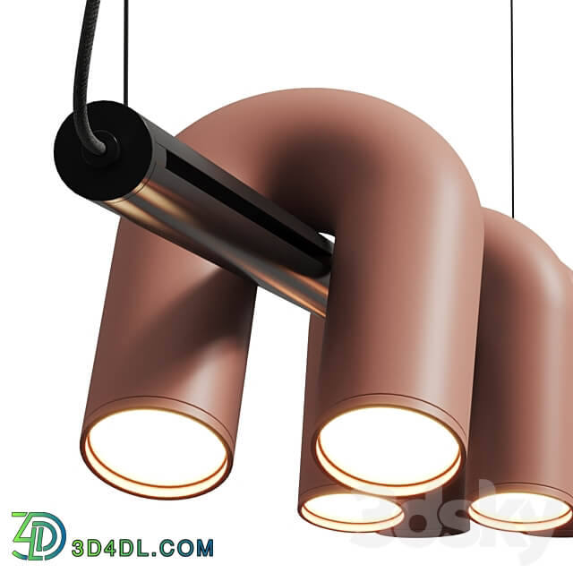 Ago Cirkus Track Lighting Pendant light 3D Models