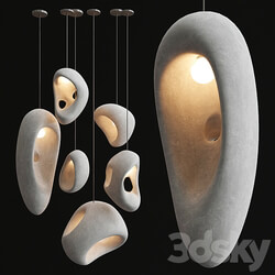 Rogan Pendant Collection Pendant light 3D Models 