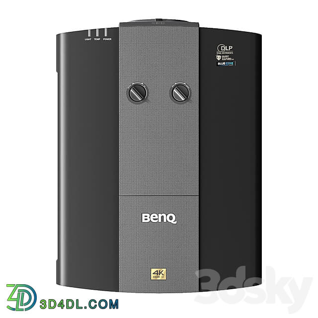 BenQ LK970 laser projector PC other electronics 3D Models