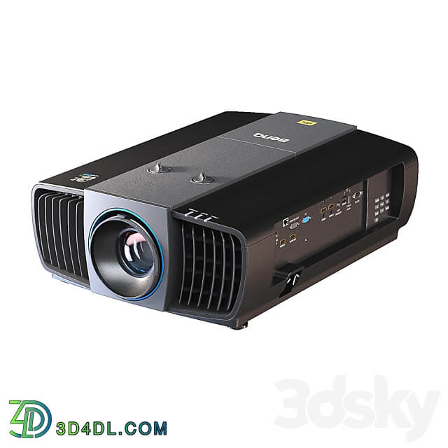 BenQ LK970 laser projector PC other electronics 3D Models