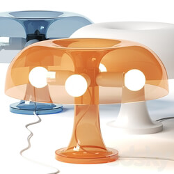 Artemide Nessino Table Lamp 3D Models 