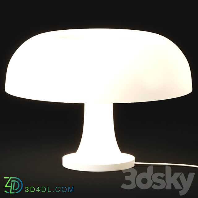 Artemide Nessino Table Lamp 3D Models