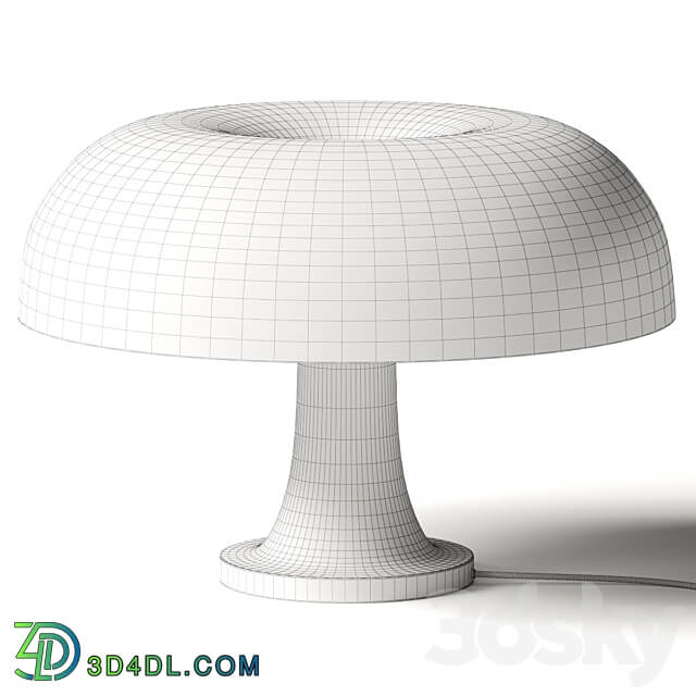 Artemide Nessino Table Lamp 3D Models