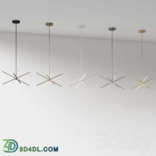 Jaxx Pendant Light by AFX Lighting Pendant light 3D Models