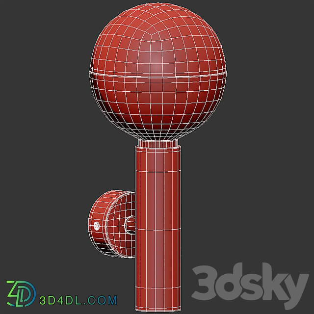 Wall lamp Less Aromas 3D Models