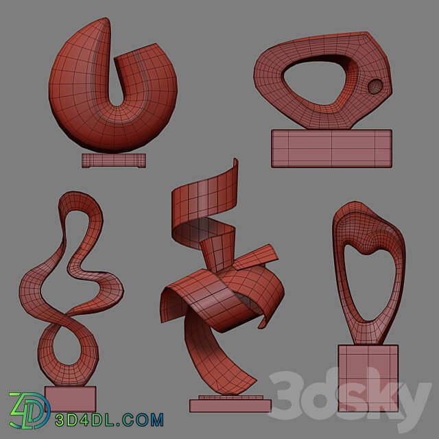 Sculptures 16 3D Models