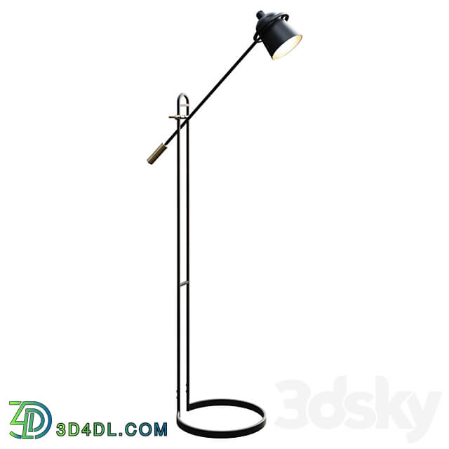 Loop Base Balance Floor Lamp floor lamp 3D Models