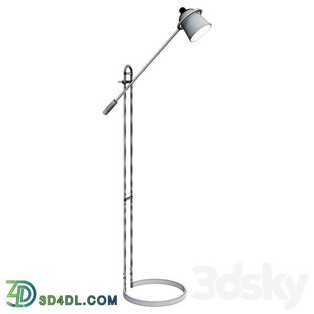 Loop Base Balance Floor Lamp floor lamp 3D Models