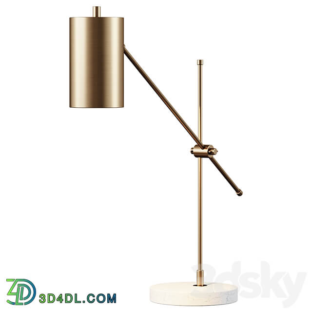 Table lamp Adjustable Antique Task Lamp work lamp 3D Models