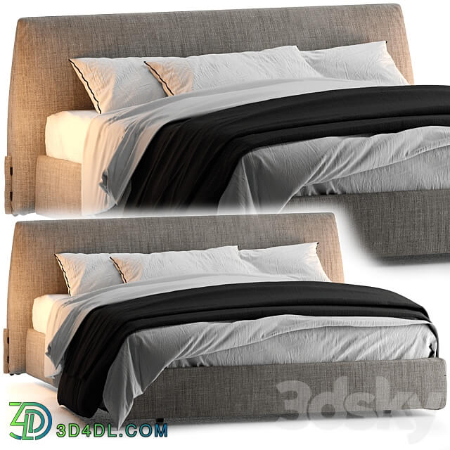 Jacqueline Bed 3D Models