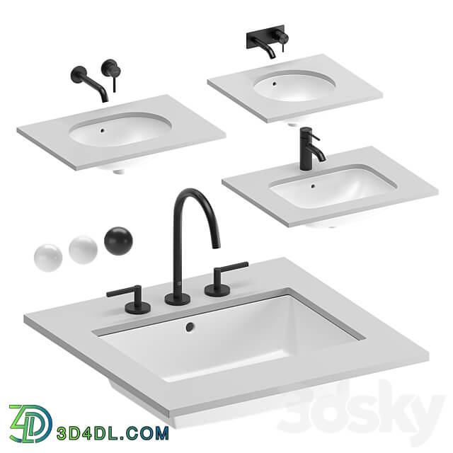 Undercounter Washbasin Ideal standard 3D Models