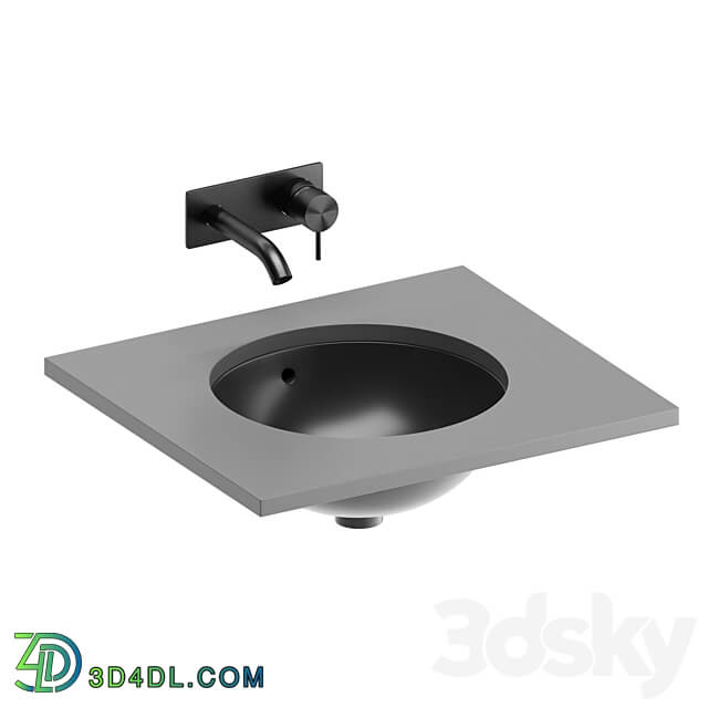 Undercounter Washbasin Ideal standard 3D Models