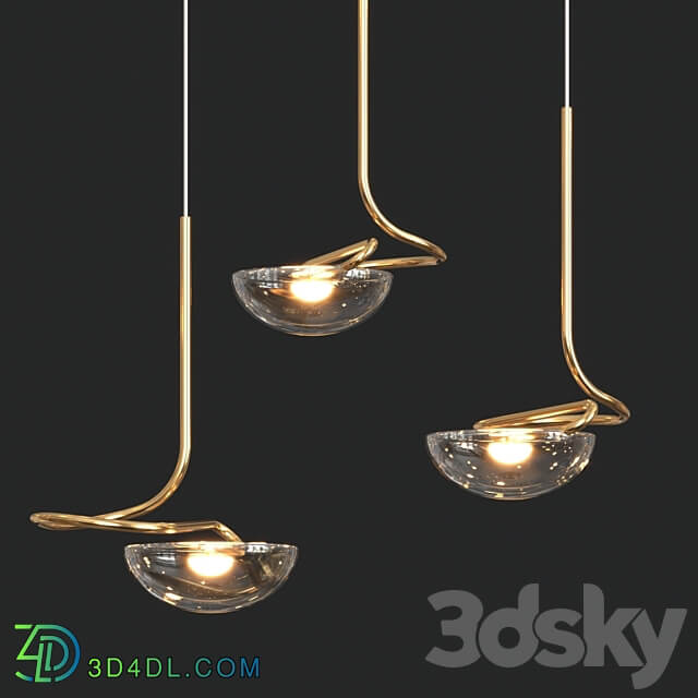 Jackie Pendant light 3D Models