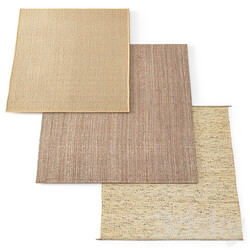 Carpet IKEA set 02 3D Models 