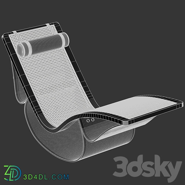 Etel Design Rio Rocking Chair Other 3D Models