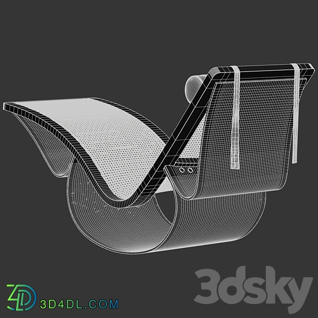 Etel Design Rio Rocking Chair Other 3D Models